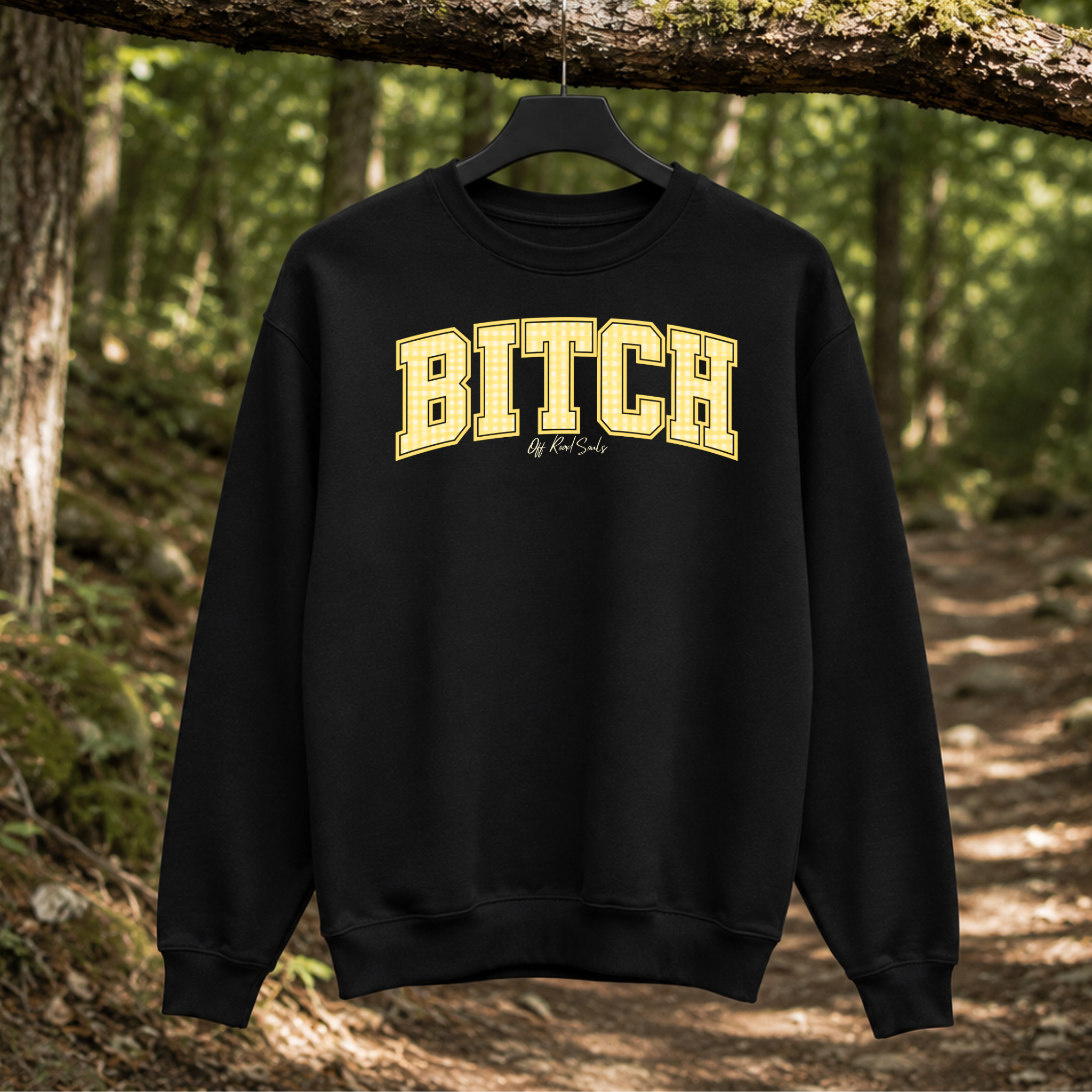 Bitch Varsity Crewneck