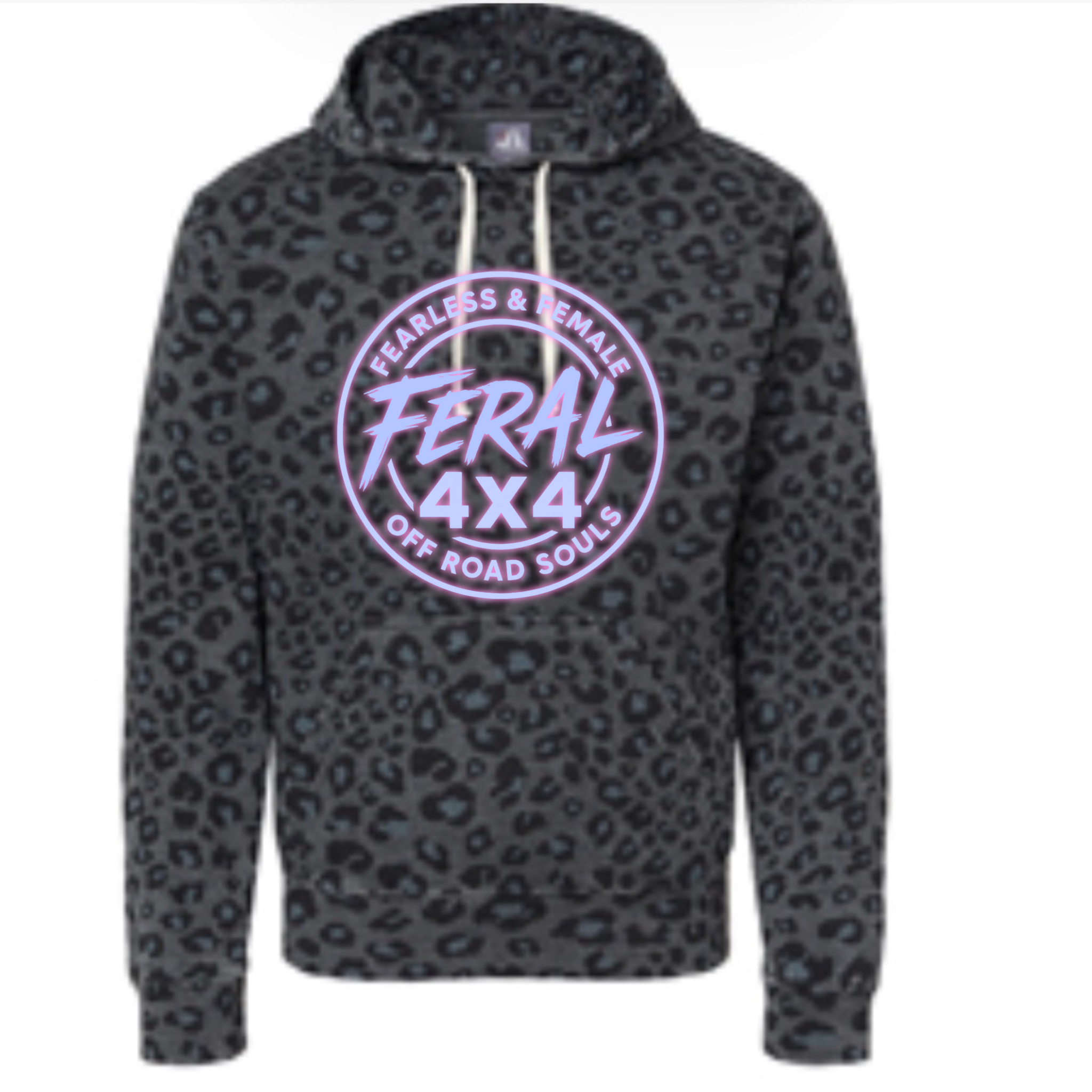 Fearless and Female Leopard Hoodie