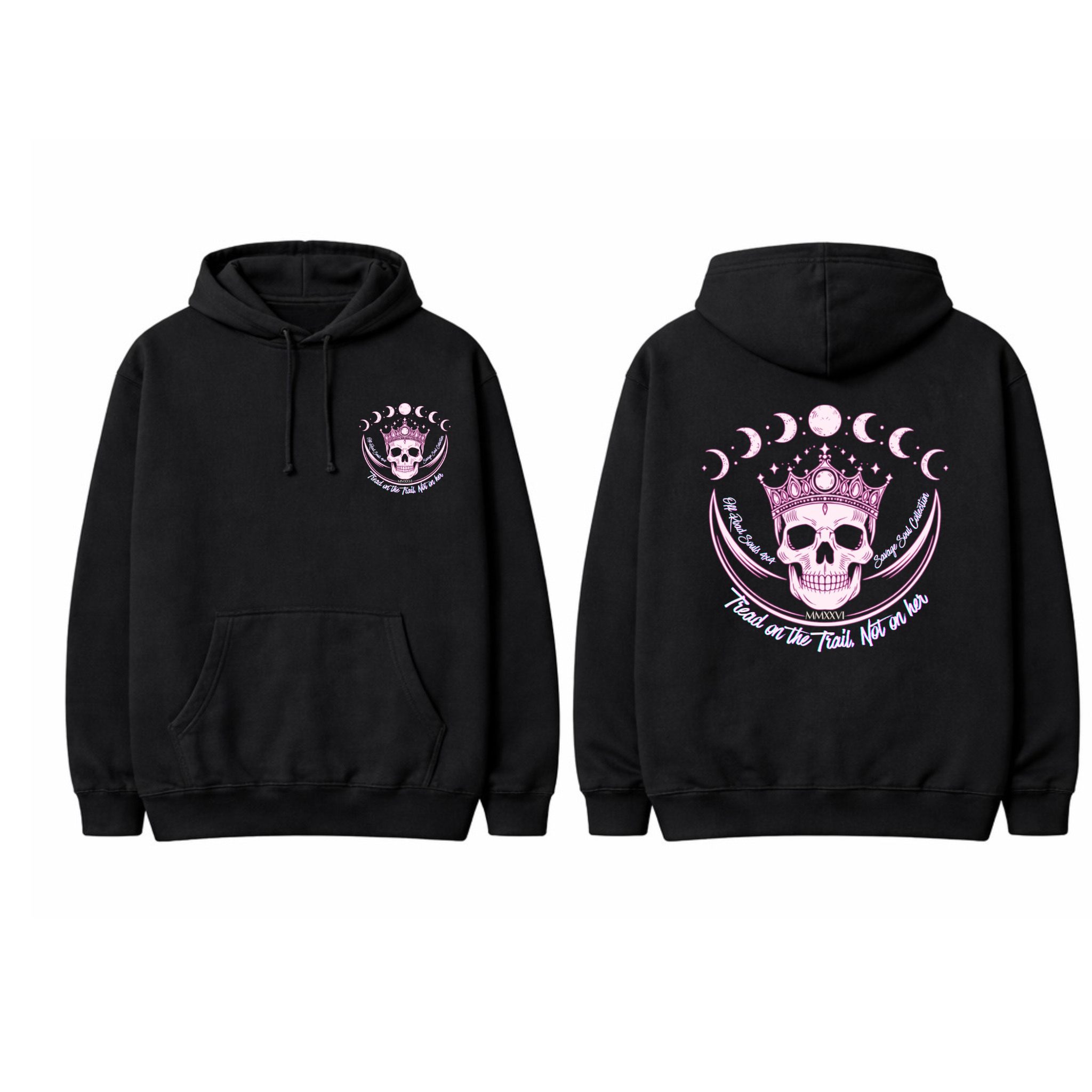 Midnight Crown|Savage Soul Hoodie