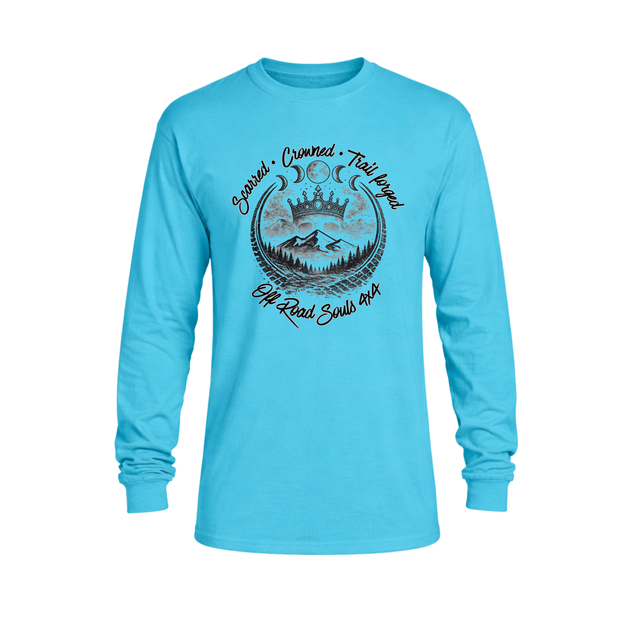 Open Skies| Crowned Trail Long Sleeve Tee