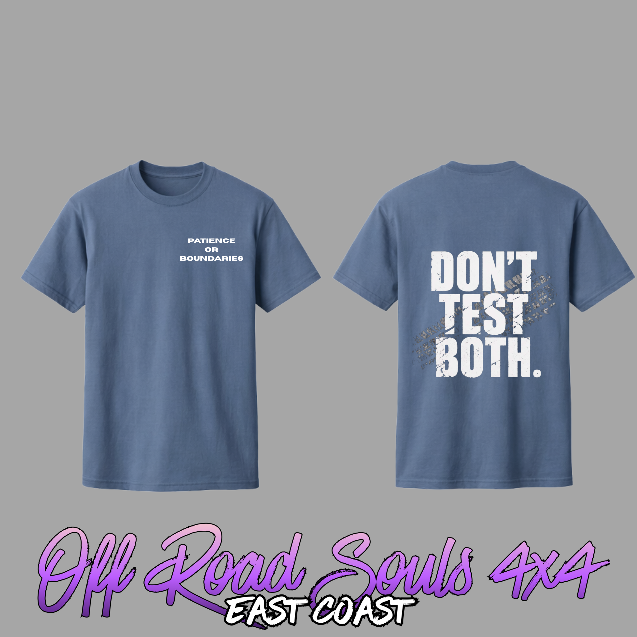 Patience or Boundaries Tee