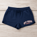 Off Road Souls Navy Varsity Lounge Shorts